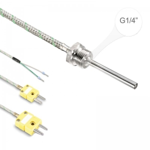 ترموکوپل تیپ k رزوه 1/2 اینچ