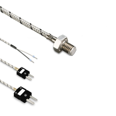 ترموکوپل پیچی تیپ J مس آهن-نیکل رزوه M6 با طول 1 سانتیمتر